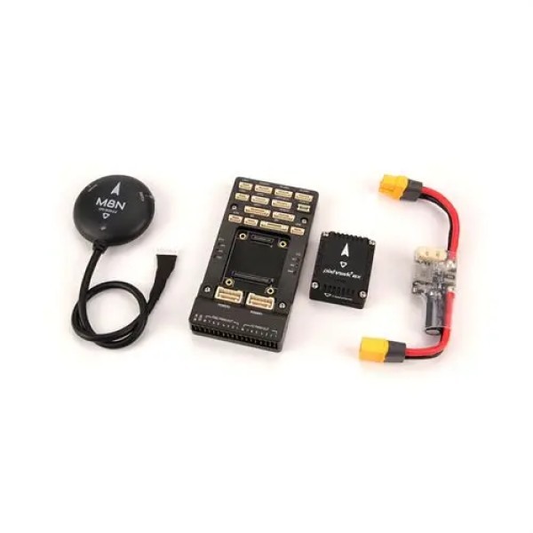 Holybro Pixhawk 6X Standardsatz Autopilot Flugsteuerung Baseboard PM02D Leistungsmodul M8N GPS für RC-Mehrradflugzeuge